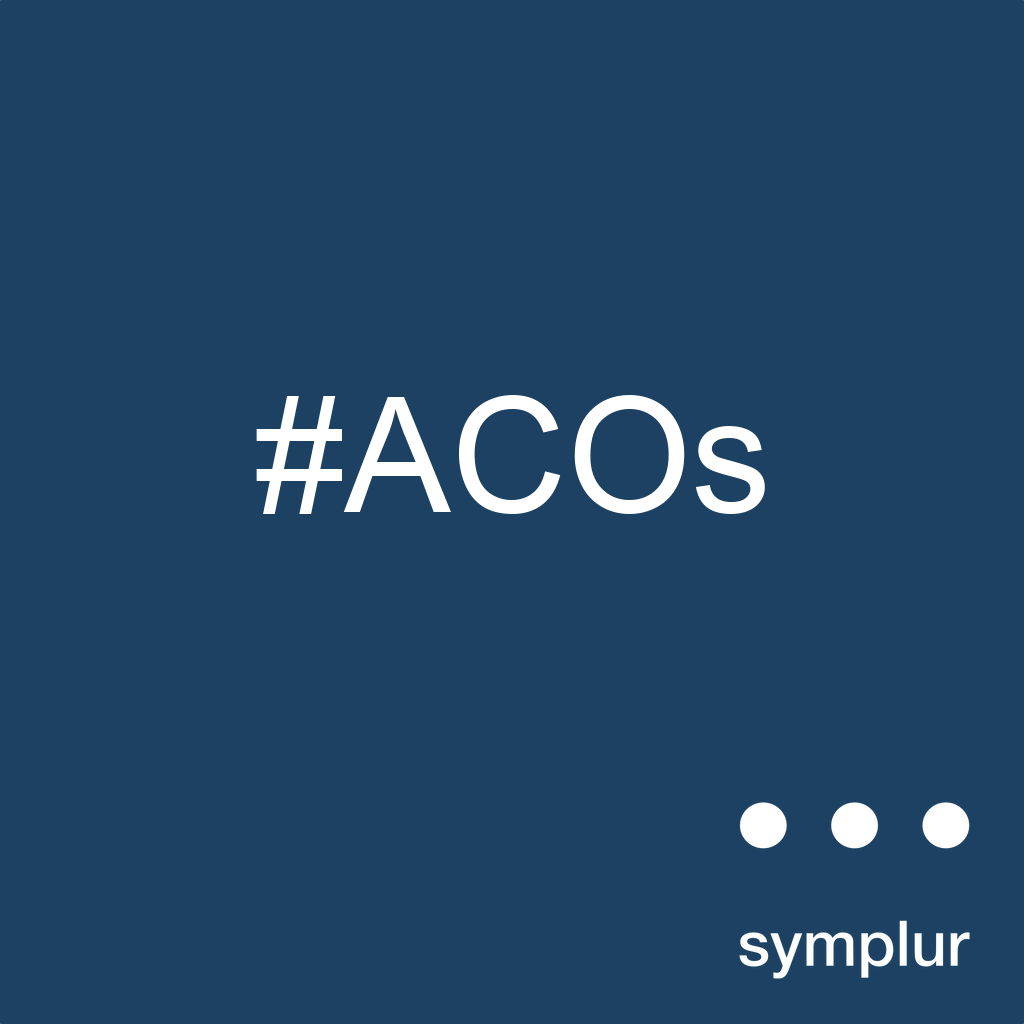 #ACOs healthcare social media hashtag