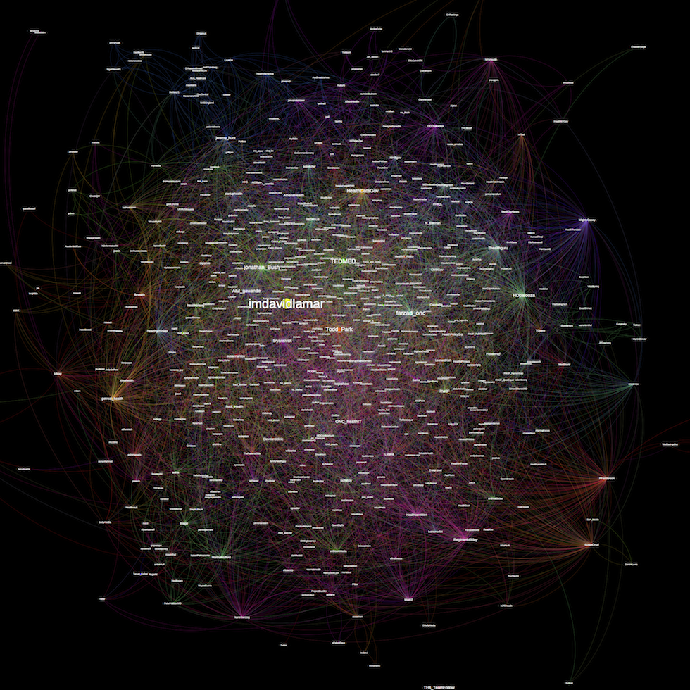 HDPalooza 2013 - Symplur Data Visualization