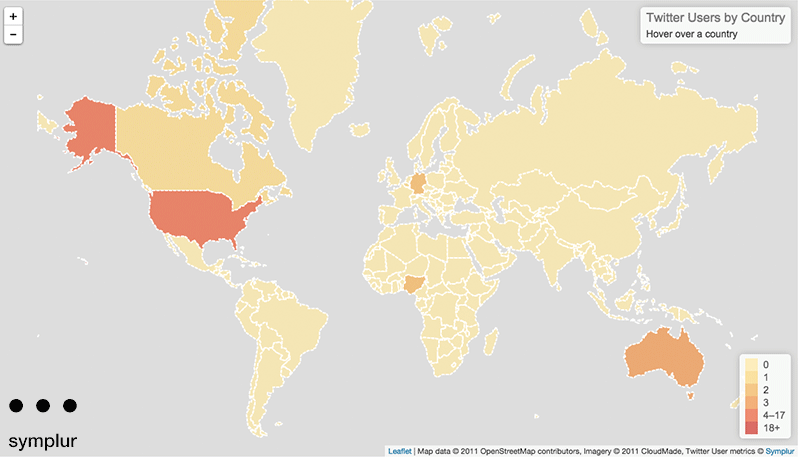 User Locations of #wddchat14 Tweets (Worldwide), by Hour